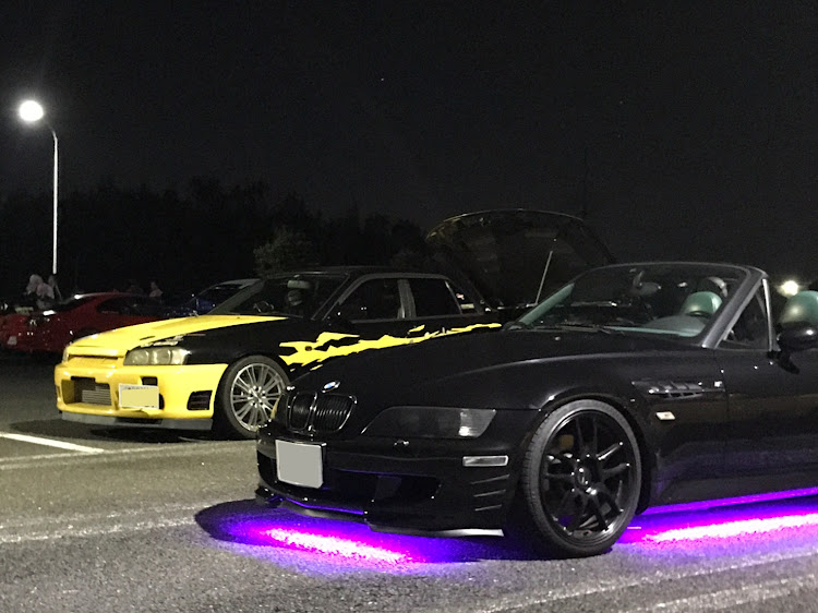 Z3 MロードスターのアンダーLEDコラボ・TEAM KSK meeting Vol.4・ナイトMT スマホカメラでは無理ぽ・ケースケさん15GTウィング・2018ベストショットに関するカスタム事例の投稿画像21枚目