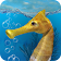 Seahorse 3D icon