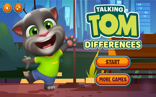 Talking Tom Differences Game