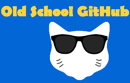 Old School GitHub small promo image