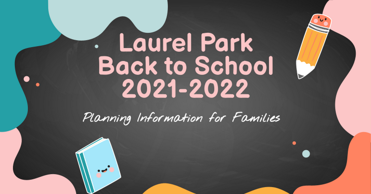 Back to School Presentation for Families