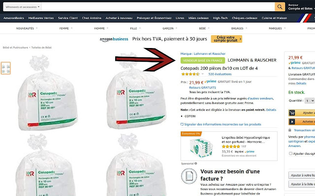 French Amazon Seller