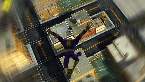 Screenshot Spider rope flying hero