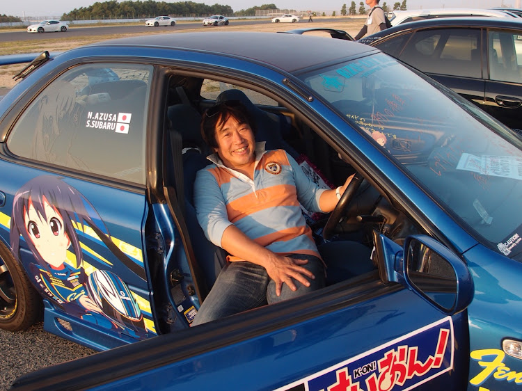 インプレッサの痛車・軌跡・イベント・あずぷれっさ・gc8に関するカスタム事例の投稿画像1枚目