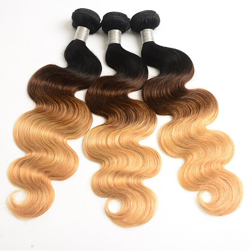 Title 2, Tricolor hair wig for a vibrant and modern look...