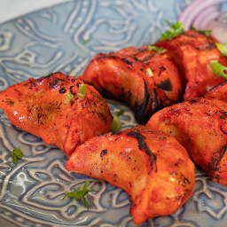 TANDOORI MOMO [ NON VEG ]  7 pcs 