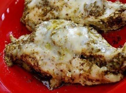 Mozzarella & Pesto Chicken In A Crock Pot_image