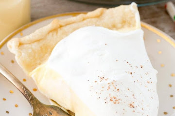 Eggnog Pie