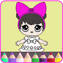 Draw and Color Dolls 2D Magic Lol Surpris 4.0 APK Baixar
