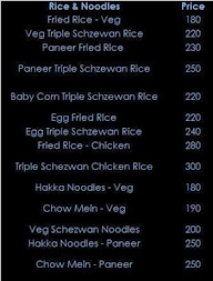 Chinese Chef menu 5