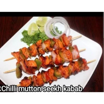 Chilli Mutton Seekh Kabab