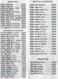 Asia Restaurant menu 3