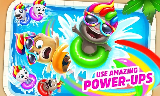 Talking Tom Pool - Puzzle Game Screenshot