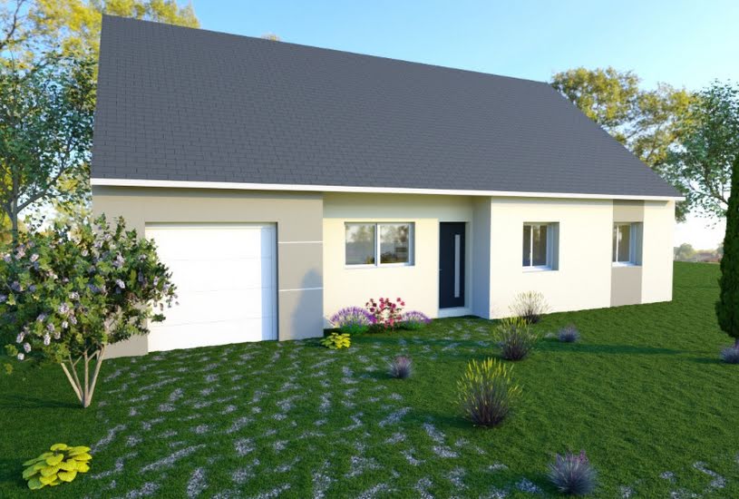  Vente Terrain + Maison - Terrain : 405m² - Maison : 100m² à Sainte-Jamme-sur-Sarthe (72380) 