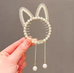 Cat tassel horsetail buckle