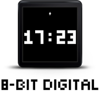 8-bit Digital Watch Face