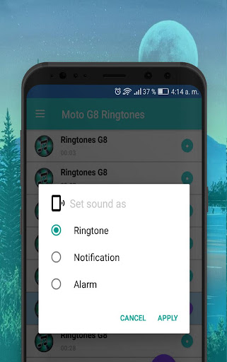 ringtones moto g8