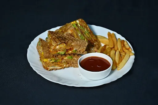 Veg Club Sandwich