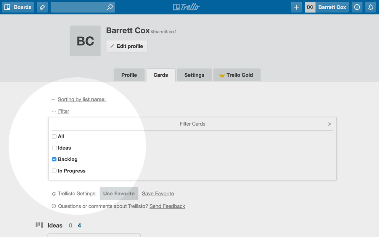 Trellisto for Trello Plugin Preview image 3