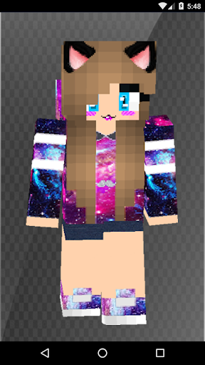 Girls Skin for Minecraft PE