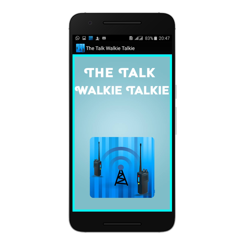 The Talk Walkie Talkie Screen 1