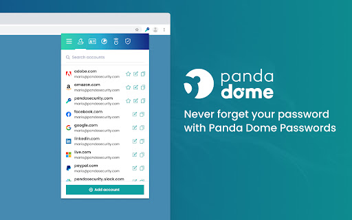 Panda Dome Passwords