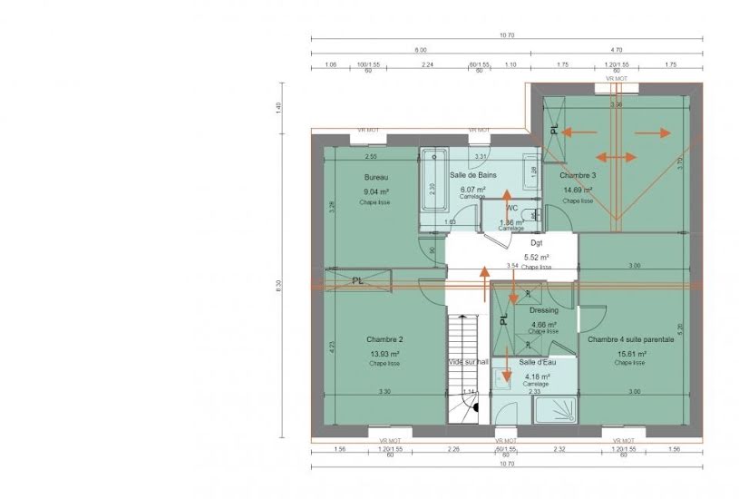  Vente Terrain + Maison - Terrain : 583m² - Maison : 120m² à La Ferté-Alais (91590) 