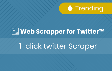 Web Scrapper for Twitter™ small promo image