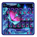 Neon 3D Light Butterfly Keyboard Theme 6.8.17.2018 APK Скачать