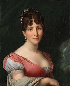 RIJKS: Anne-Louis Girodet-Trioson: Portrait of Hortense de Beauharnais 1809