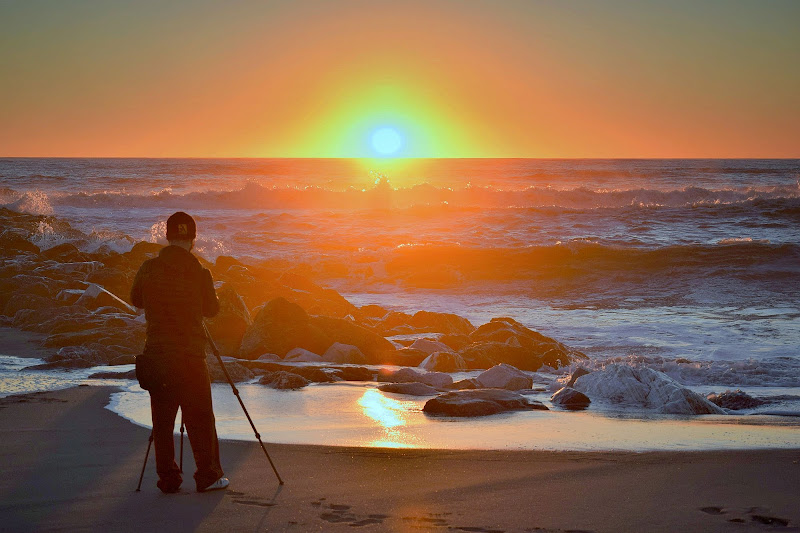 Alle prese con il tramonto di Luciano Fontebasso