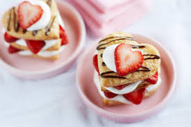 Image result for strawberry napoleon