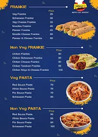 The Indians Fast Food menu 2