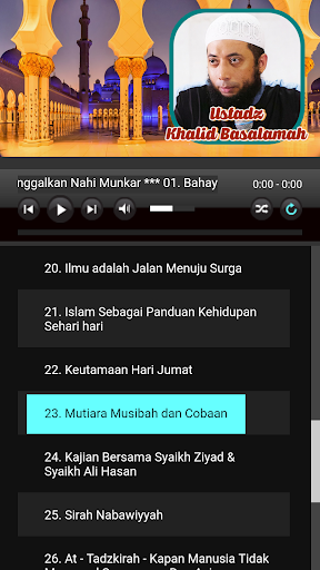 Ceramah Agama Ustadz Khalid Basalamah