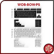 Keycap Cmk Aifei Wob Bow Red Cao Cấp Doubleshot Sắc Nét | Abs | Cherry | Nút Nhựa Dùng Cho Bàn Phím Cơ | Doublet Dts