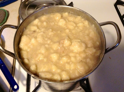 Yummy comfort food for a cold mid-west winter day.