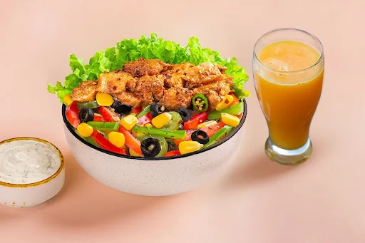 Salad + Juice Combo (SAVE Rs 30)