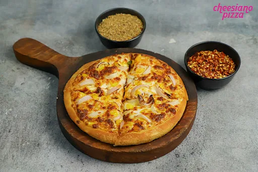 Corn & Onion Pizza