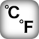 Thermomètre Celsius Fahrenheit icon