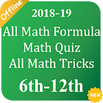 Cover Image of Herunterladen All Math Formula, Math Quiz, All Math Tricks 2.6 APK