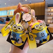 Móc Khóa Hình Minions Thời Trang Dễ Thương