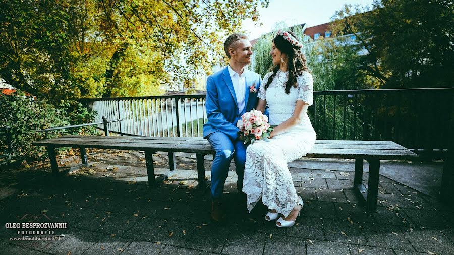 Wedding photographer Oleg Besprozvannyy (juolsa). Photo of 2 November 2018