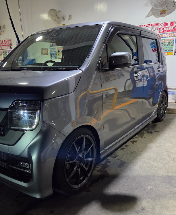 N-WGN カスタムのN-wgnカスタム・黄砂まみれ・洗車に関するカスタム事例の投稿画像1枚目