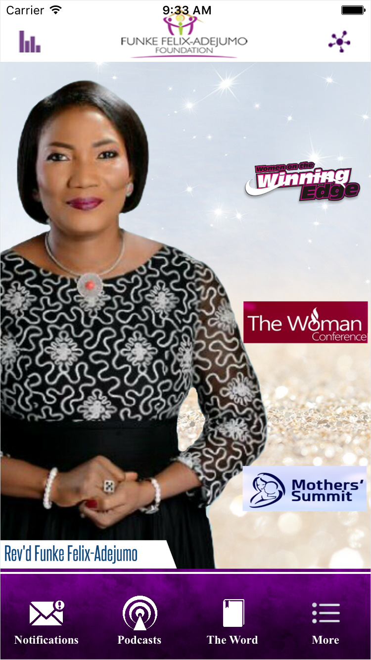 Funke Felix Adejumo Foundation Screen 1