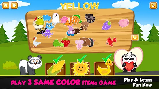 Hrát & učit se: barvy hry pro mateřskou školu - náhled