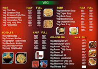 Arya Chinese Corner Dhaba menu 2