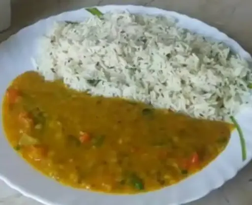 Homemade Dal Rice [Serves 1]