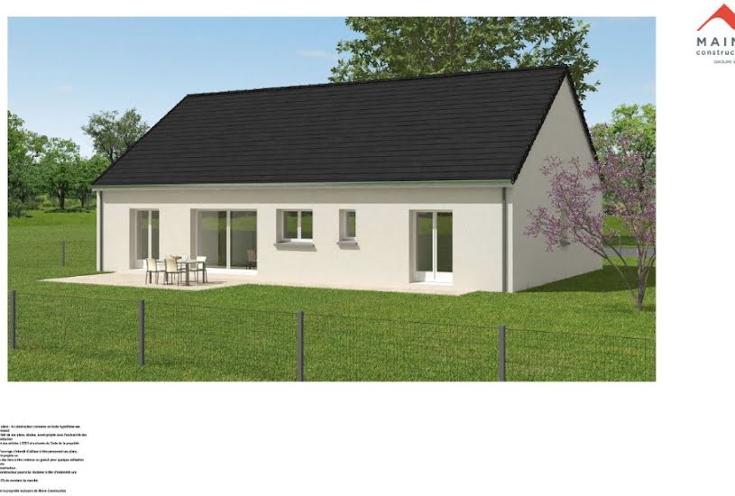  Vente Terrain + Maison - Terrain : 465m² - Maison : 129m² à Saint-Gervais-en-Belin (72220) 