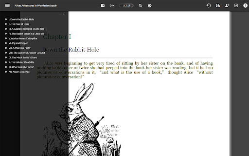 Beautiful Epub Reader