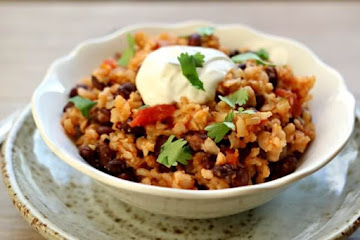 Instant Pot Mexican Black Beans and Rice